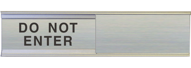 Slider Sign,IN USE/VACANT Fоur Расk 2.5 x 10.5 Inches Headline Sign Slide to Change For Use on Conference Room Doors 1519